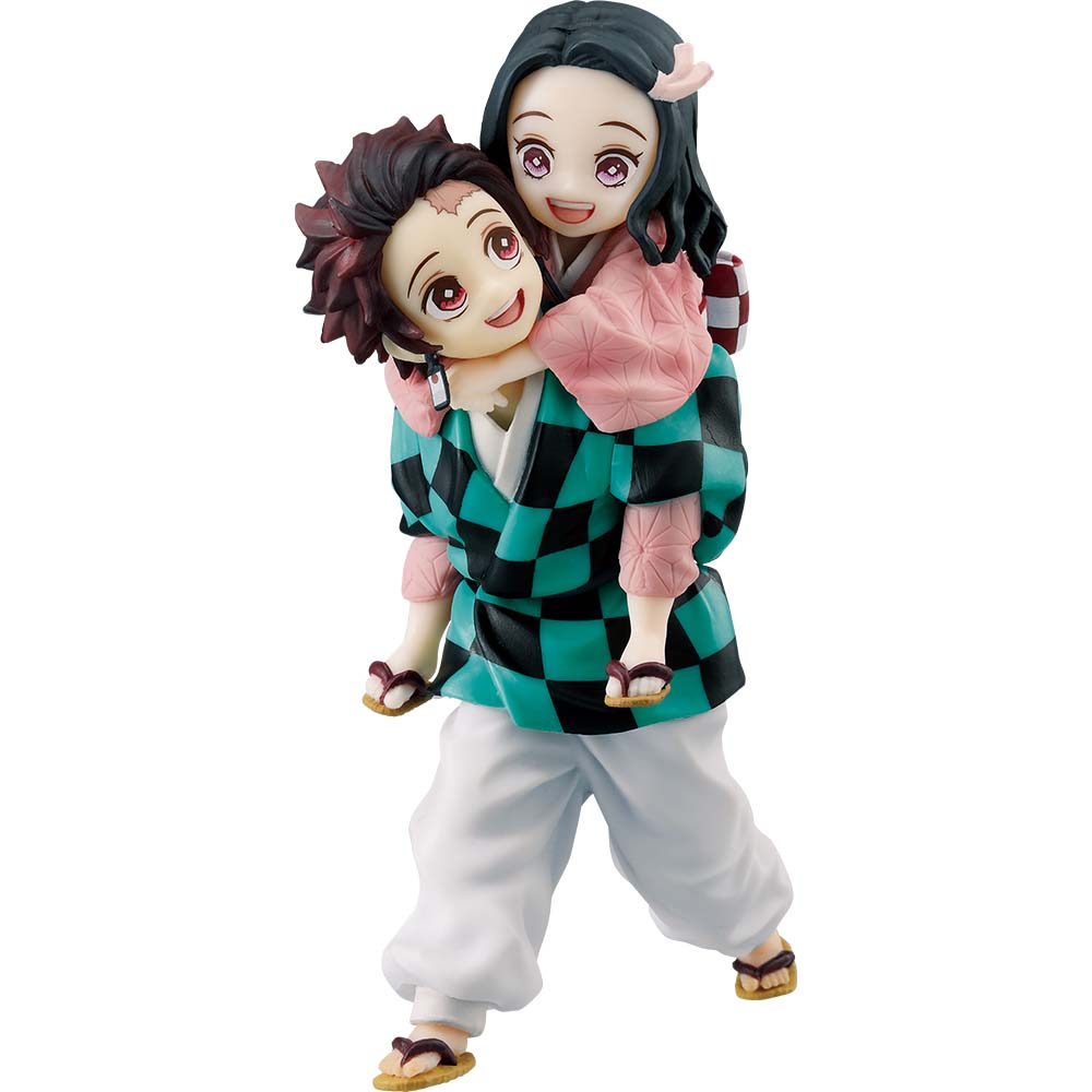 竈門炭治郎＆禰豆子 公仔