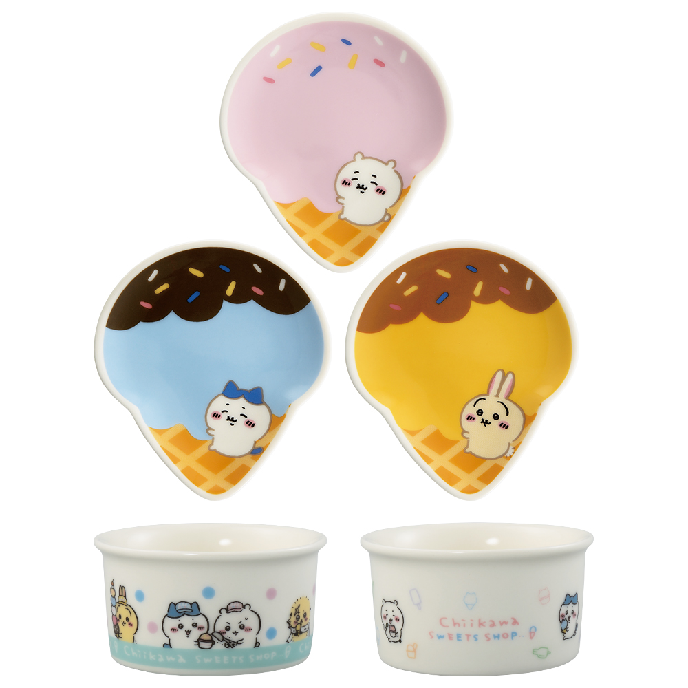 冰淇淋店的食器收藏
